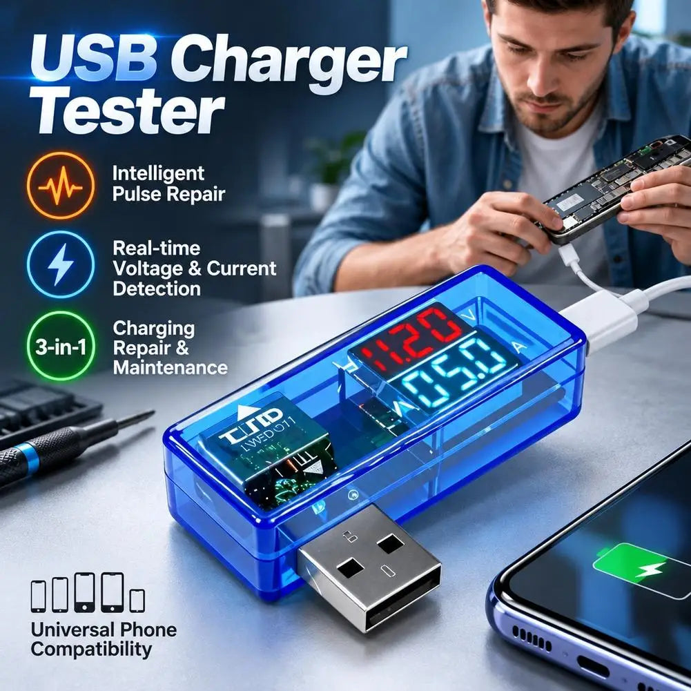 USB Battery Optimizer & Maintenance Tool for Mobile Phones USB Battery Optimizer PLUSH