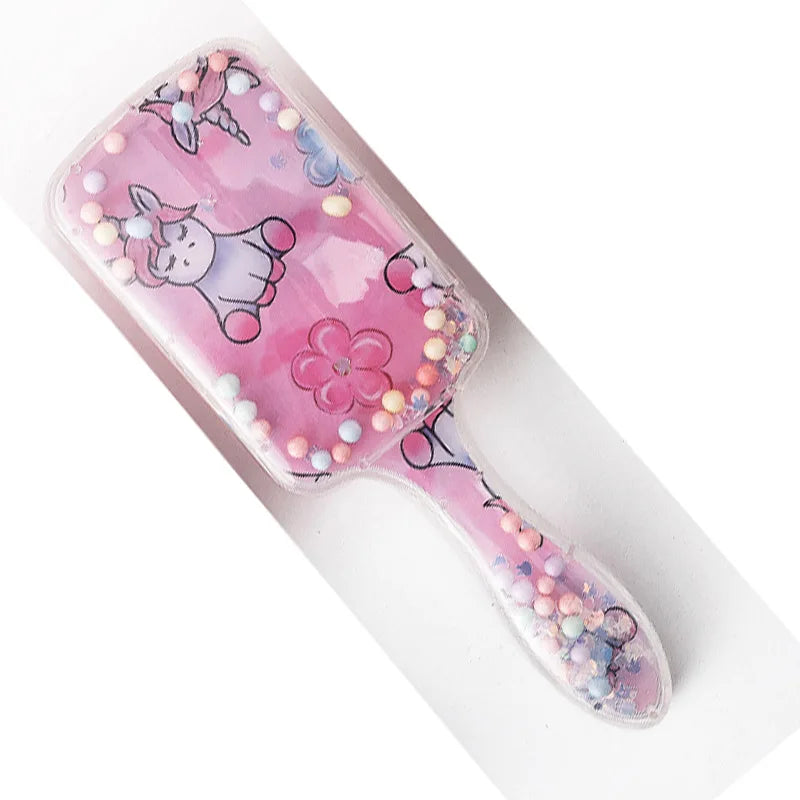 Unicorn Hair Brush – Anti-Static Detangling Massage Comb Detangling Hair Brush PLUSH