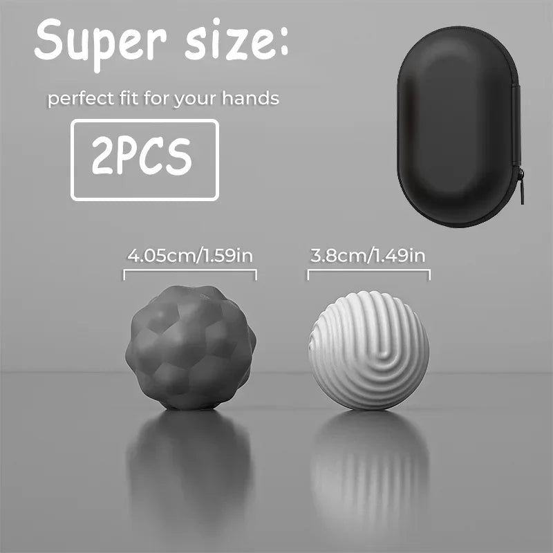 Silicone Magnetic Fidget Ball – Large Sensory Toy Kids & Adults Fidget Sensory Toy PLUSH Grey