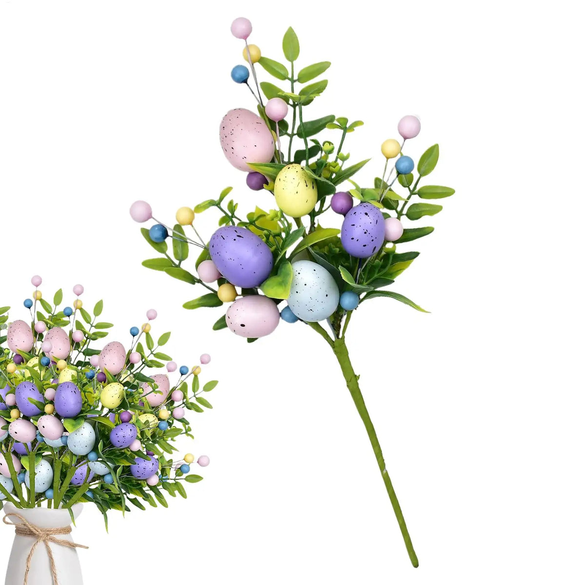 Artificial Easter Flower Spray Stems – Spring Floral Décor Easter Floral Decor PLUSH