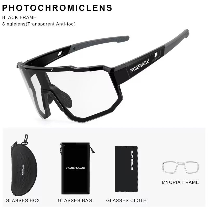 Photochromic Cycling Sunglasses UV400 – Unisex Bike Goggles Cycling Sunglasses PLUSH
