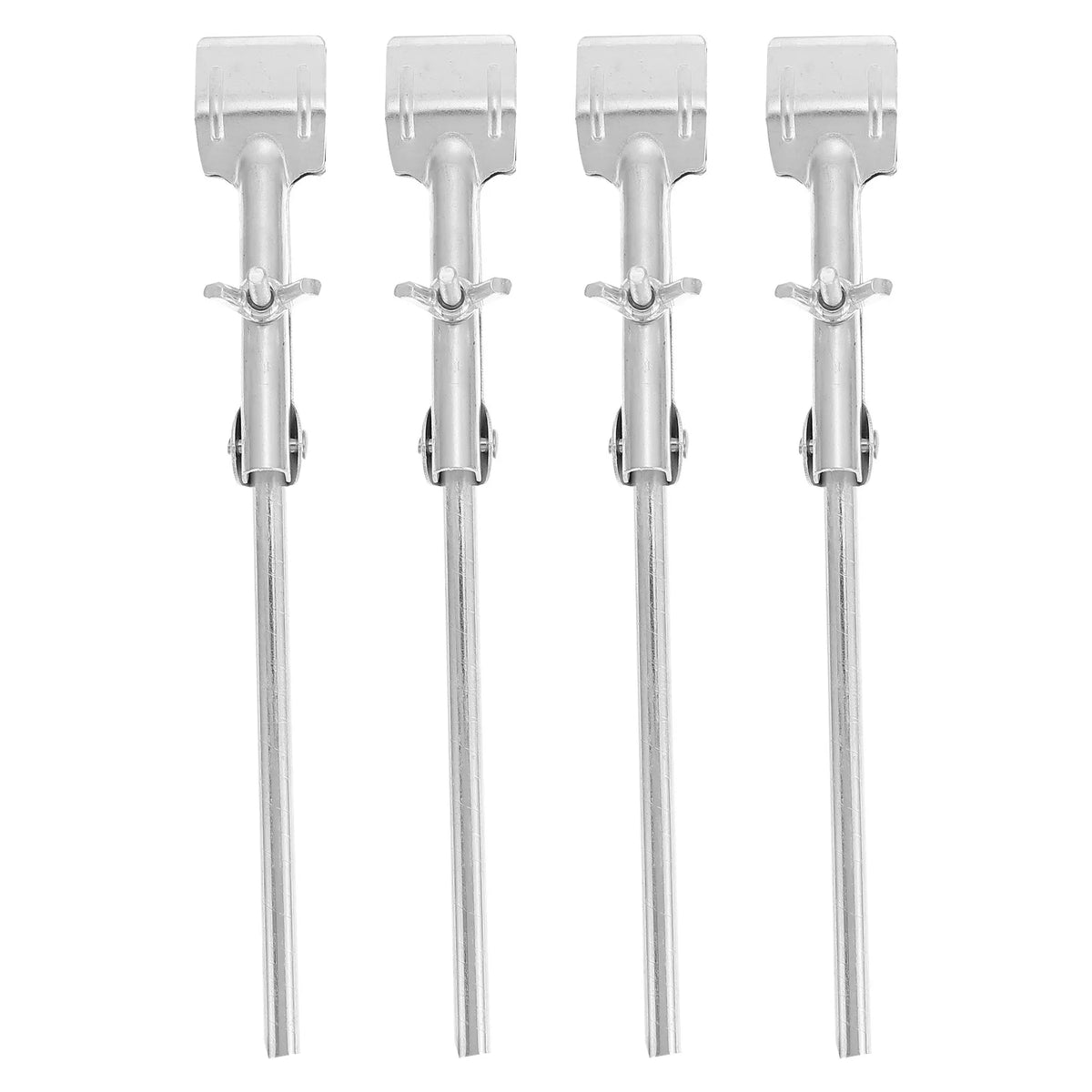 4-Pack Iron Test Tube & Flask Clamps | Heavy Duty Lab Equipment Lab Clamp Set PLUSH