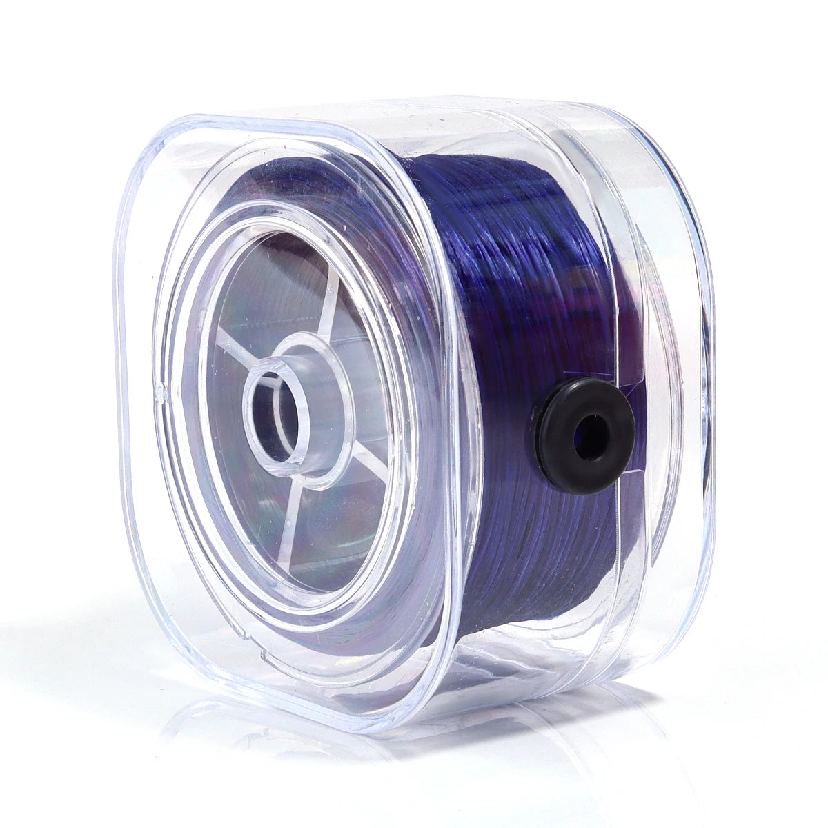 90m Flat Elastic Cord 0.8mm Stretch Thread – DIY Jewelry Making Elastic Beading Cord PLUSH deep blue