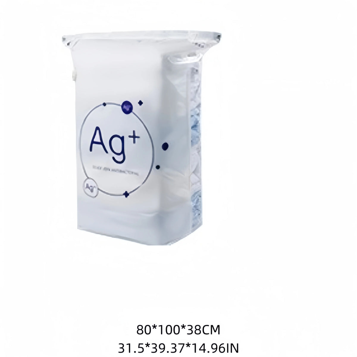 TAILI Antibacterial Vacuum Storage Bags – No Pump Needed Vacuum Storage Bags PLUSH 3D Vacuum Bag L