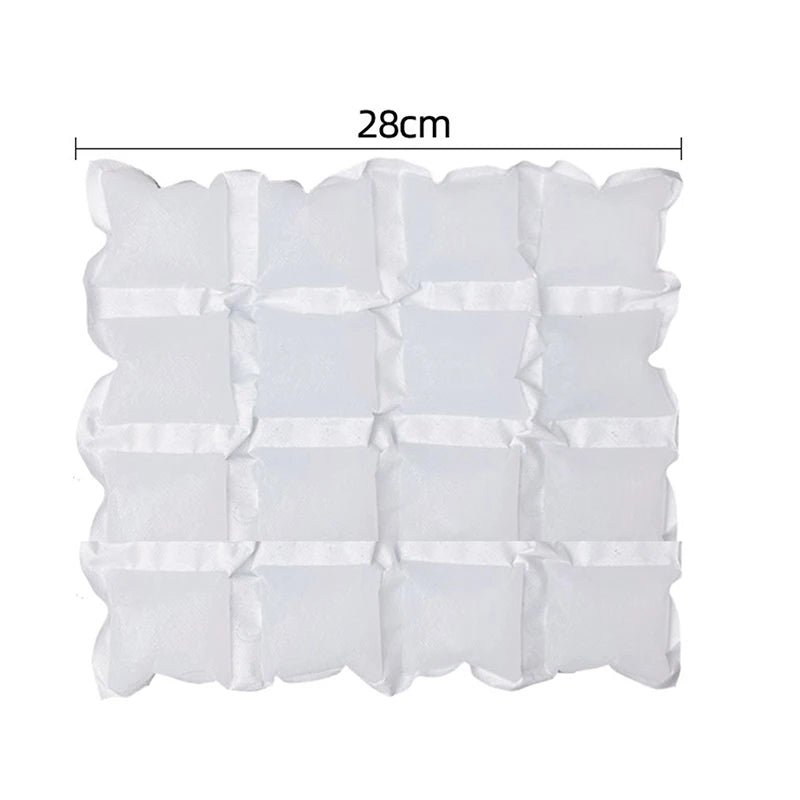 Reusable Gel Ice Pack | Auto Water Absorption Cooling Bag Reusable Ice Pack PLUSH 16 grids