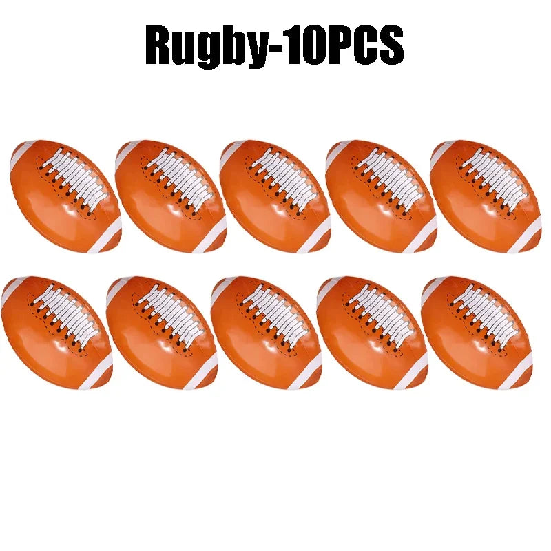 Inflatable Sports Beach Balls 24-Pack – Kids Pool & Beach Toy
