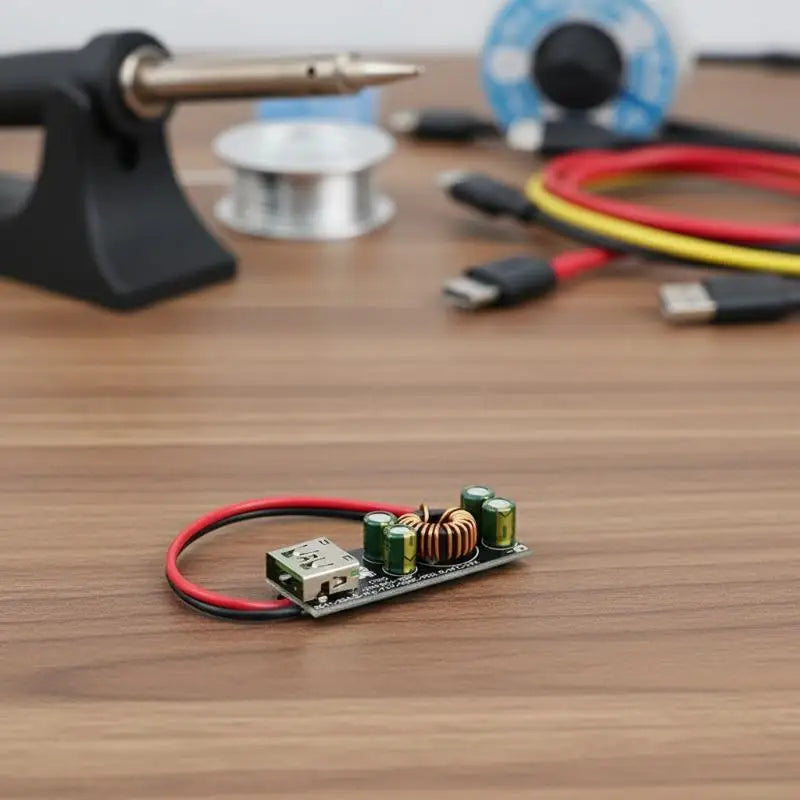 QC4.0 QC3.0 USB Type-C Fast Charge Adapter Board 6–35V Fast Charge Adapter Board PLUSH