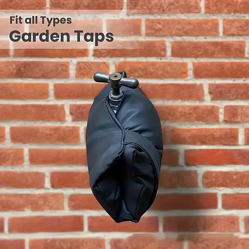 Outdoor Faucet Cover – Anti-Freeze Winter Insulator | Cotton Faucet Insulator Cover PLUSH