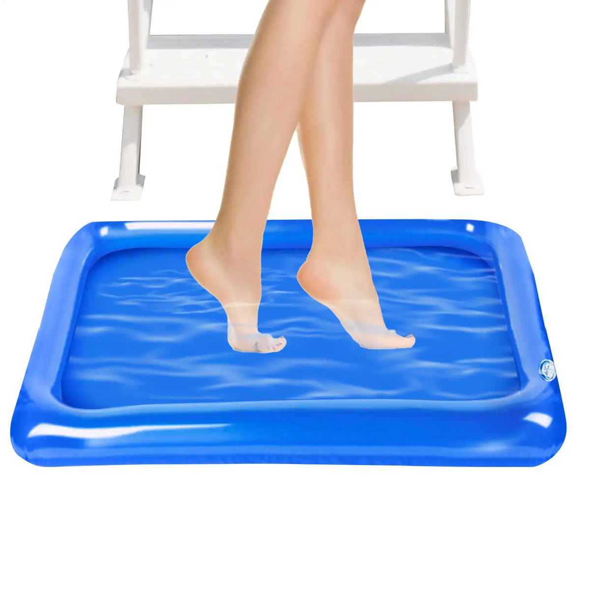 Portable Inflatable Foot Soak Basin – PVC Pool Foot Wash Tub Inflatable Foot Basin PLUSH