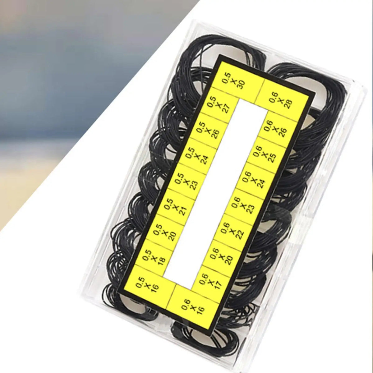 200pcs Rubber O-Ring Watch Gaskets – 18 Sizes 16–30mm Kit Watch Repair Kit PLUSH