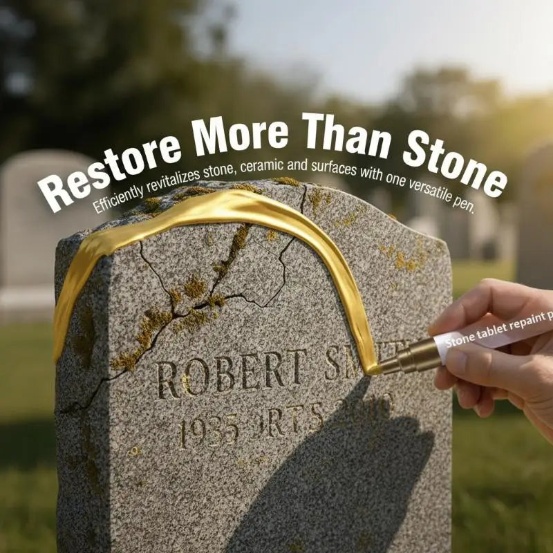 Tombstone Marker Pen – Restore Faded Granite Text | 12 Colors Tombstone Marker Pen PLUSH
