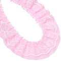 2 Yards 5cm Double Layer Chiffon Lace Ruffled Trim | DIY Sewing Lace Ruffled Trim PLUSH Dark Pink 5cm 2yards