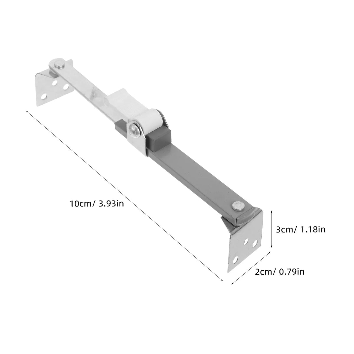 2Pcs TV Anti-Tip Wall Mount Bracket – Universal Flat Screen Safety TV Safety Bracket PLUSH