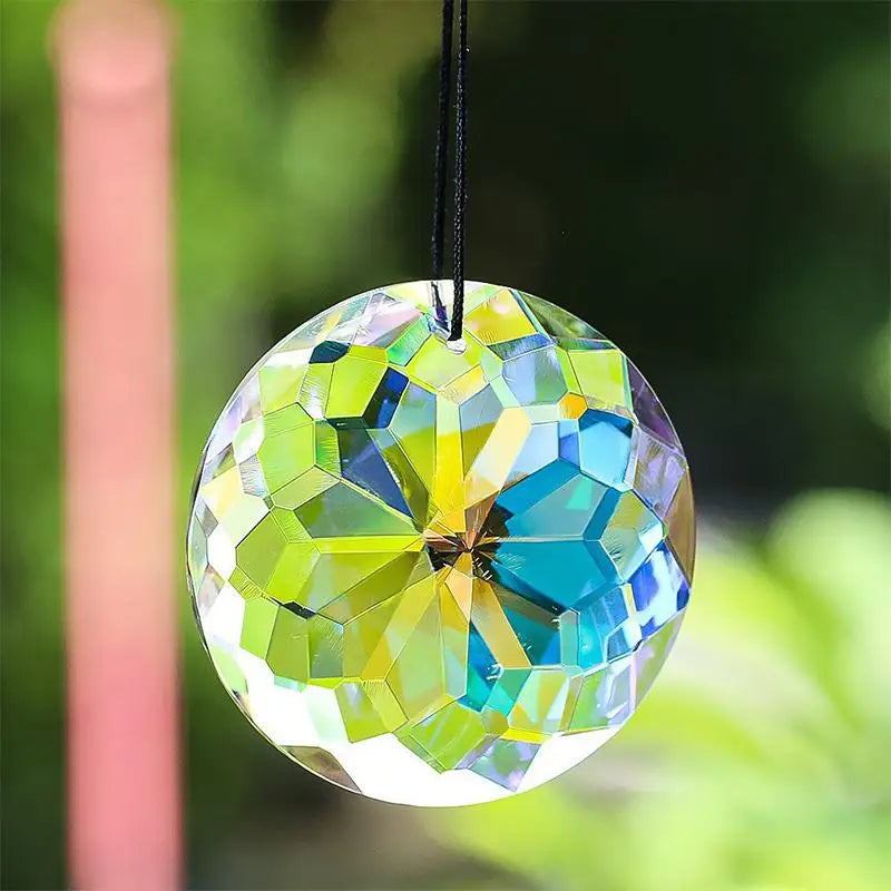 30mm Acrylic Crystal Prism Suncatcher – Rainbow Maker Pendant Prism Suncatcher PLUSH 5pcs