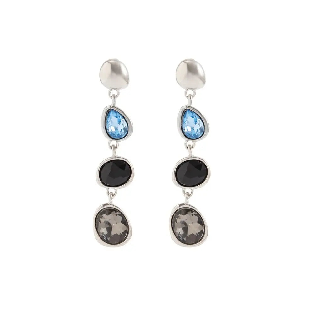 Waterdrop Rhinestone Drop Earrings – Geometric Zircon Studs Drop Earrings PLUSH