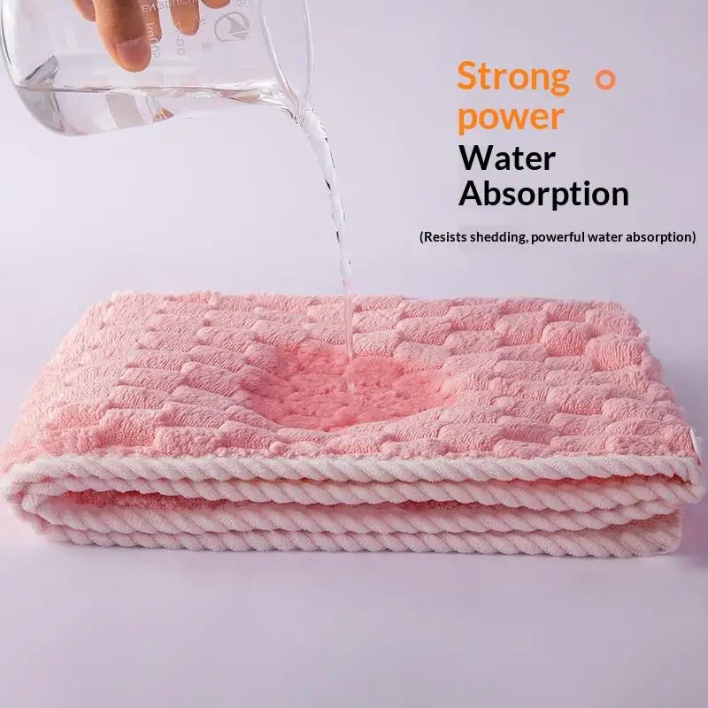 Women's Thickened Absorbent Dry Hair Cap | Quick Drying Dry Hair Cap PLUSH