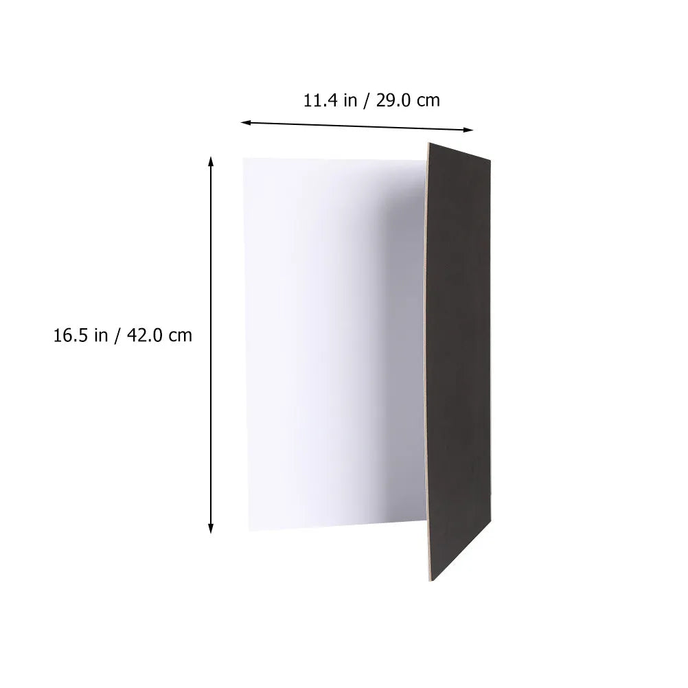Foldable Photography Reflector Board – Black & White Studio Photography Reflector PLUSH