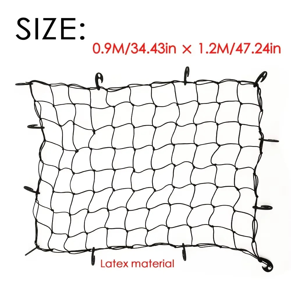 Heavy-Duty Elastic Cargo Net – Universal Fit Trucks & SUVs Elastic Cargo Net PLUSH