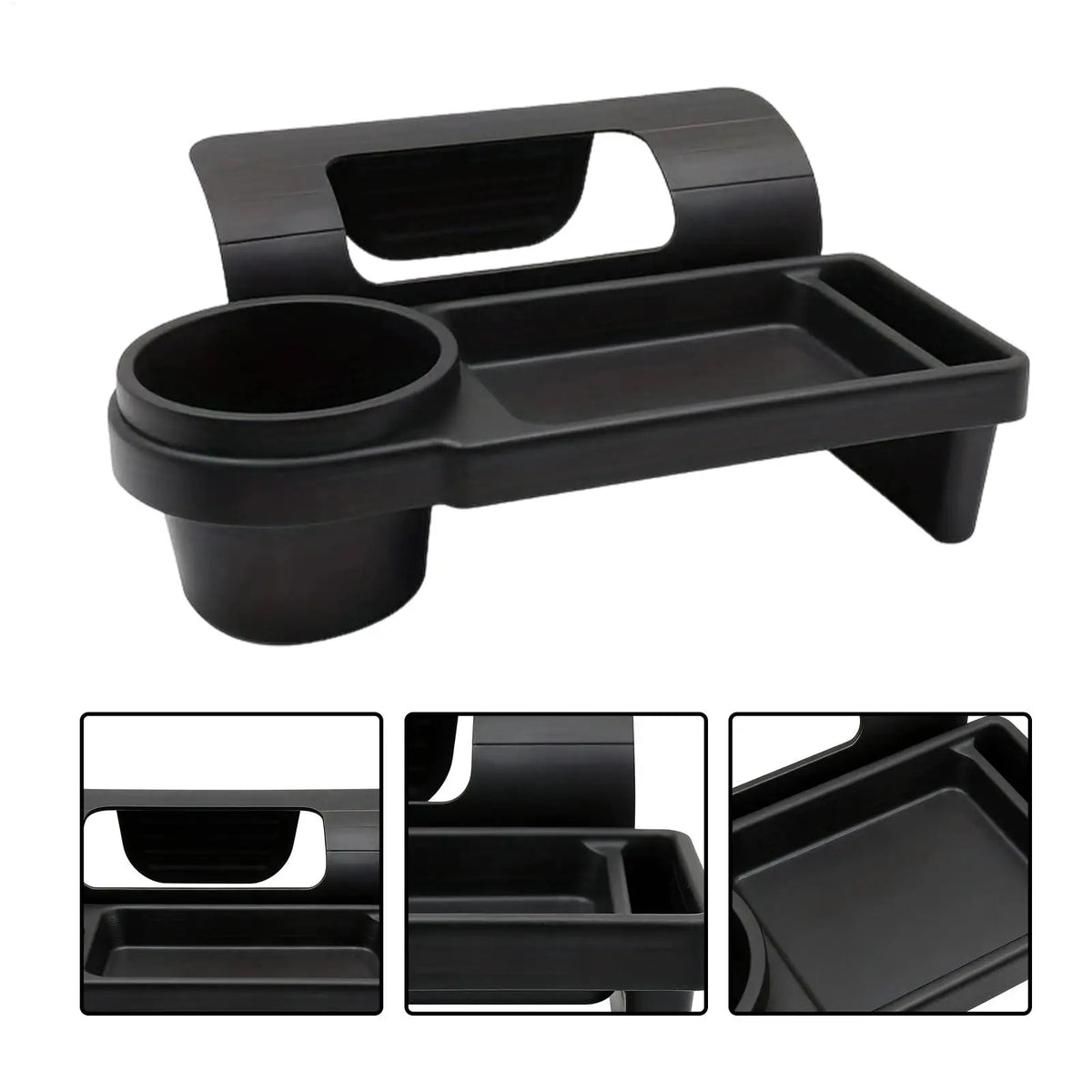 Car Window Cup Holder Phone Mount & Storage Organizer Car Storage Organizer PLUSH