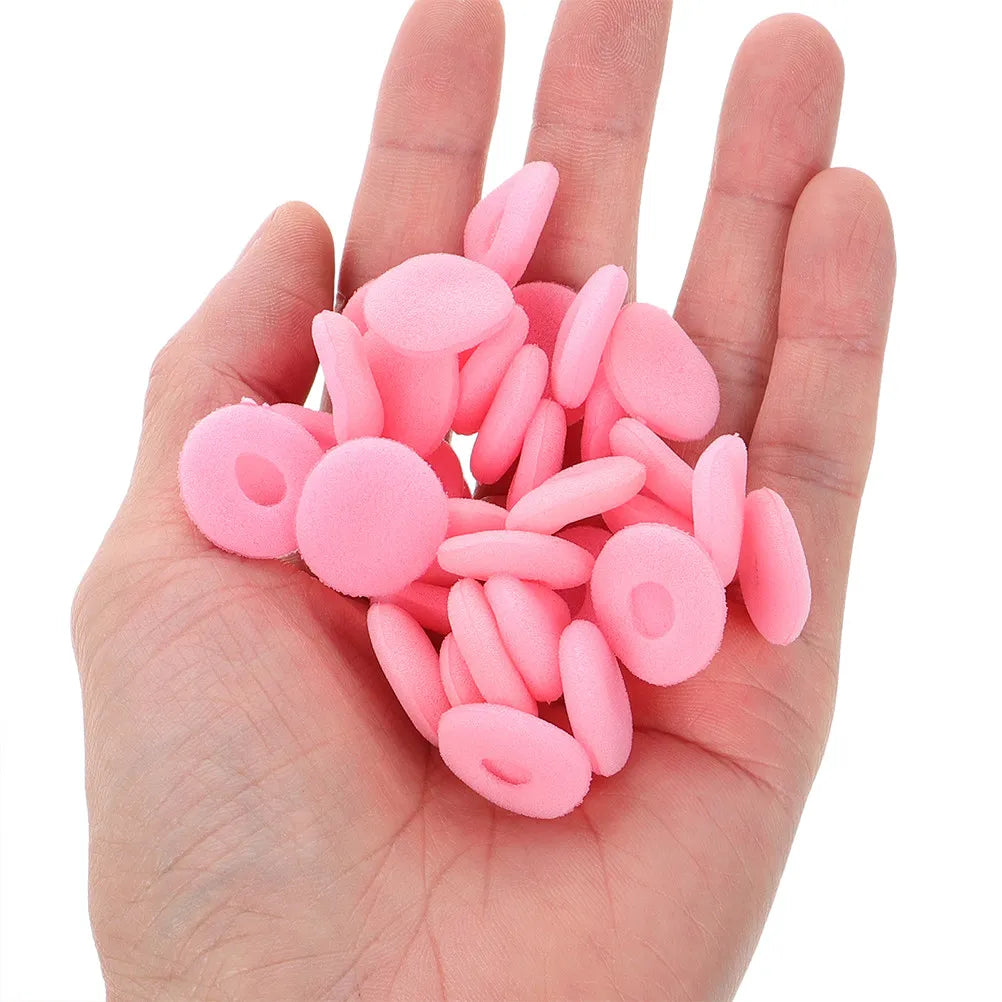 100pcs Soft Sponge Earbud Covers – Replacement Cushion Pads Earbud Cushion Covers PLUSH Default Title