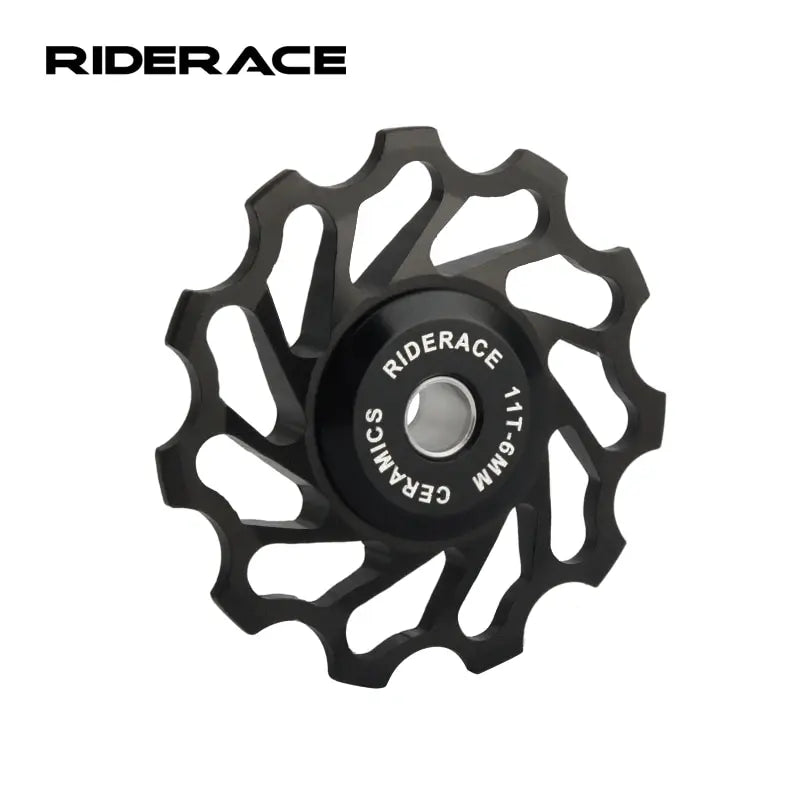 RIDERACE AL7075 Ceramic Rear Derailleur Pulley 11T – Road & MTB Derailleur Pulley Wheel PLUSH