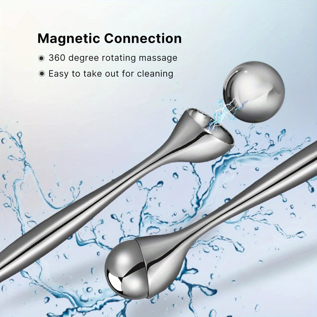 Stainless Steel Eye & Face Roller Massager | Daily Facial Care Face Roller Massager PLUSH