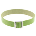 Gothic Harajuku PU Leather Buckle Choker Collar Necklace Choker Collar Necklace PLUSH green