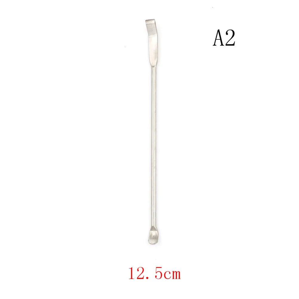 Stainless Steel Micro Spatula – Double-Ended Lab Scoop Spoon Lab Micro Spatula PLUSH 12.5cm