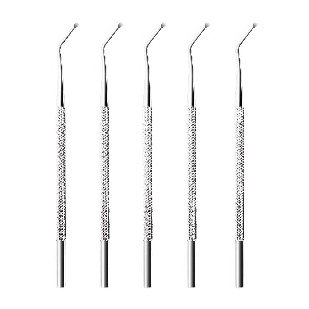 Stainless Steel Pedicure Nail Groove Spoon Set – 1/3/5pcs Pedicure Nail Tool PLUSH 5 PCS