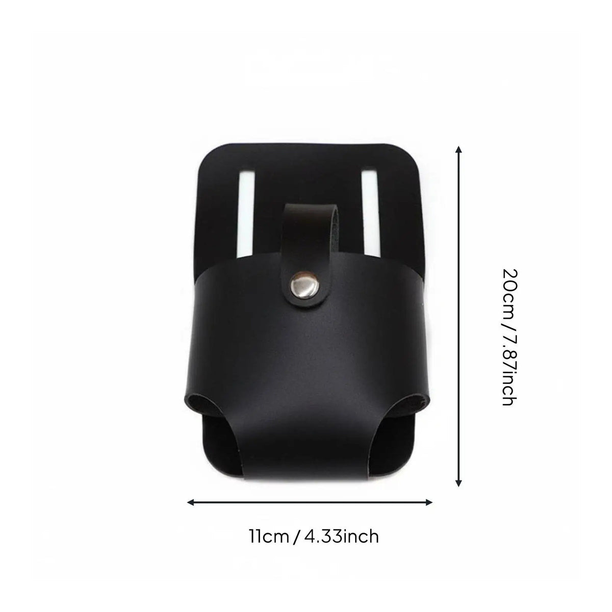 PU Leather Tape Measure Pouch & Belt Holder for Job Site Tool Belt Pouch PLUSH
