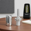 Brass Mouthpiece Trainer – Embouchure & Breath Support Tool Mouthpiece Trainer PLUSH Silver