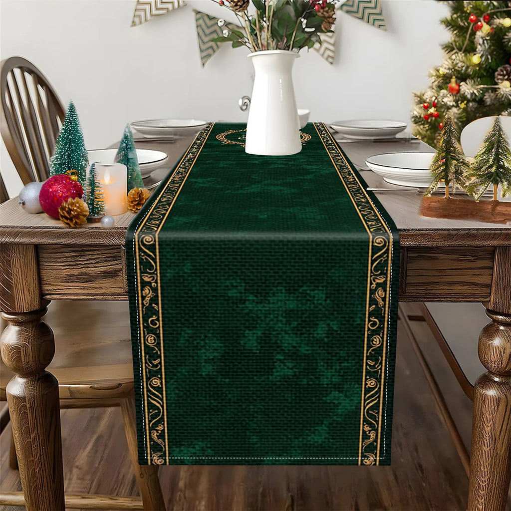 Islamic Arabic Motif Table Runner | 3 Sizes – Home & Décor Decorative Table Runner PLUSH