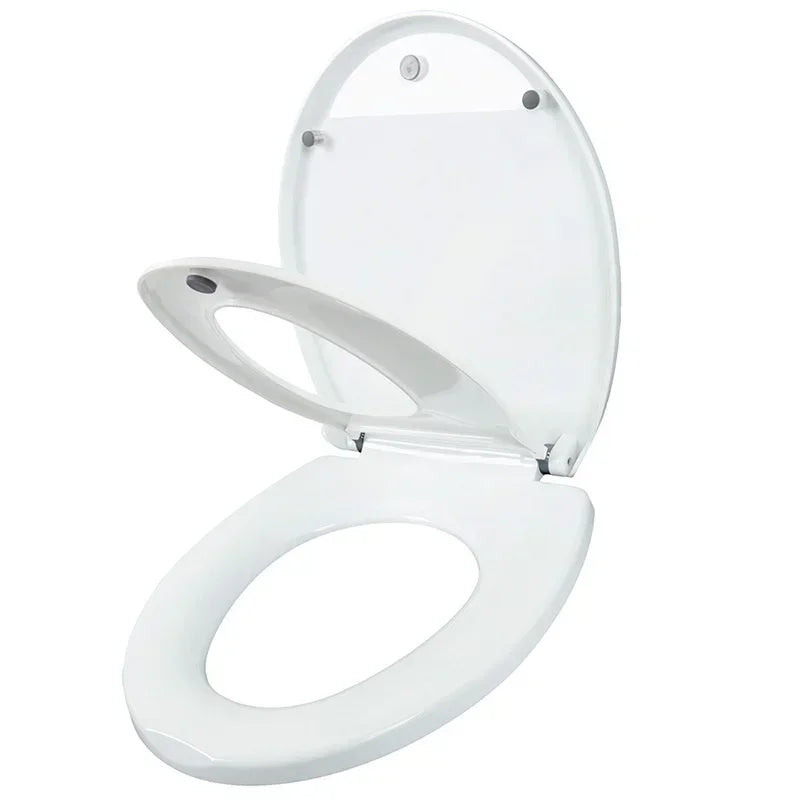 Double Layer Toilet Seat with Child Potty Training Insert | Slow-Close Potty Training Seat PLUSH