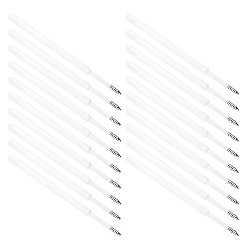 100-Pack Black Ink Ballpoint Pen Refills 1mm Retractable Pen Refill Cartridges PLUSH