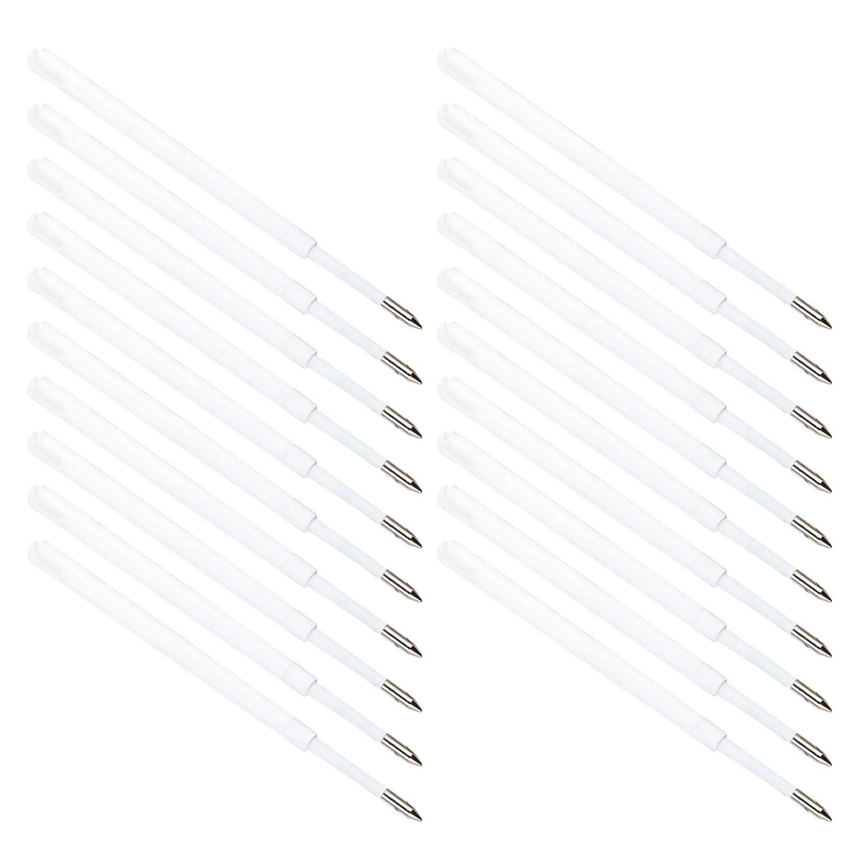 100-Pack Black Ink Ballpoint Pen Refills 1mm Retractable Pen Refill Cartridges PLUSH