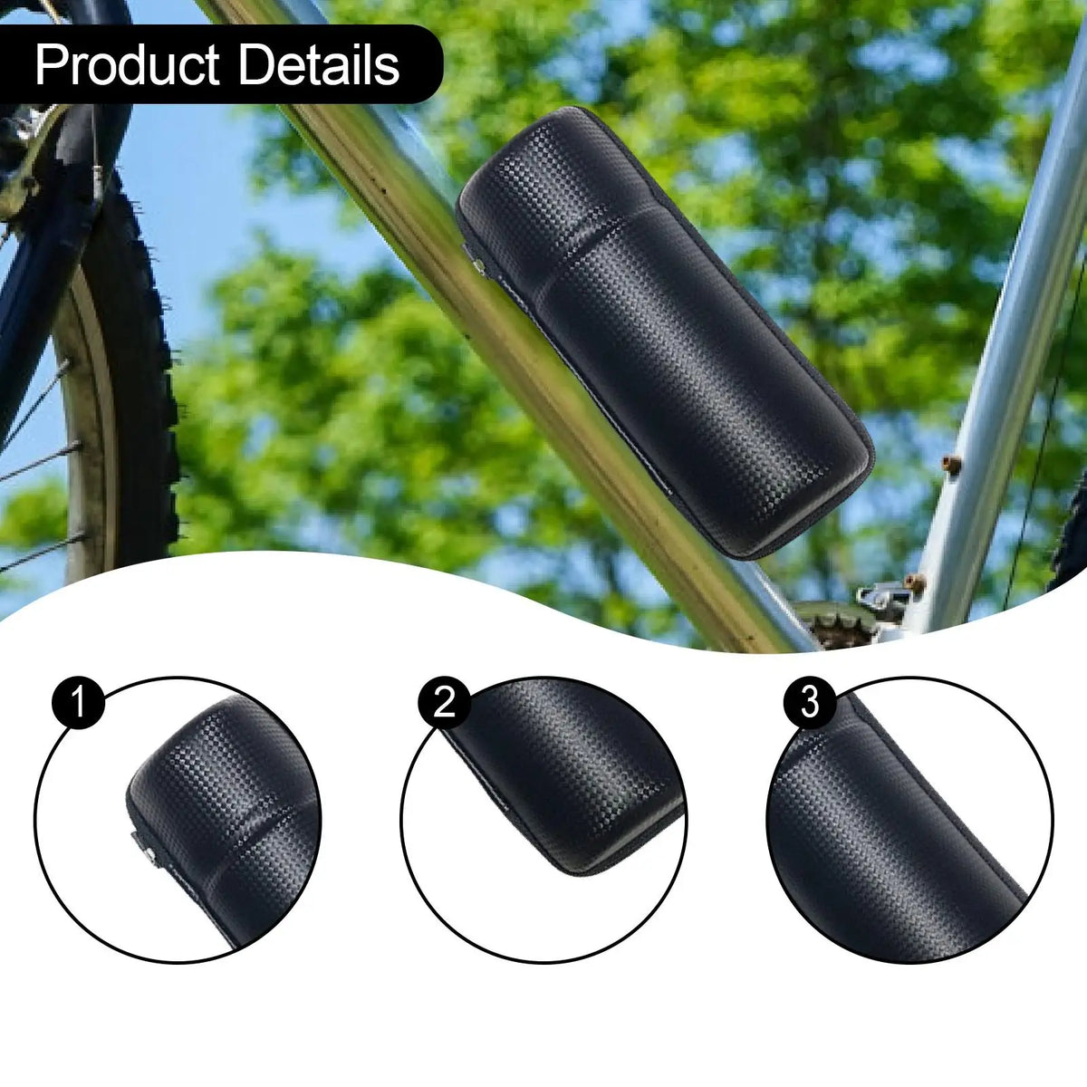 EVA Bike Tool Case | Waterproof Bottle Cage Mount Pouch Bike Tool Pouch PLUSH
