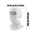 Winter Full Face Cover – Cycling, Skiing & Outdoor Mask Face Cover Balaclava PLUSH White