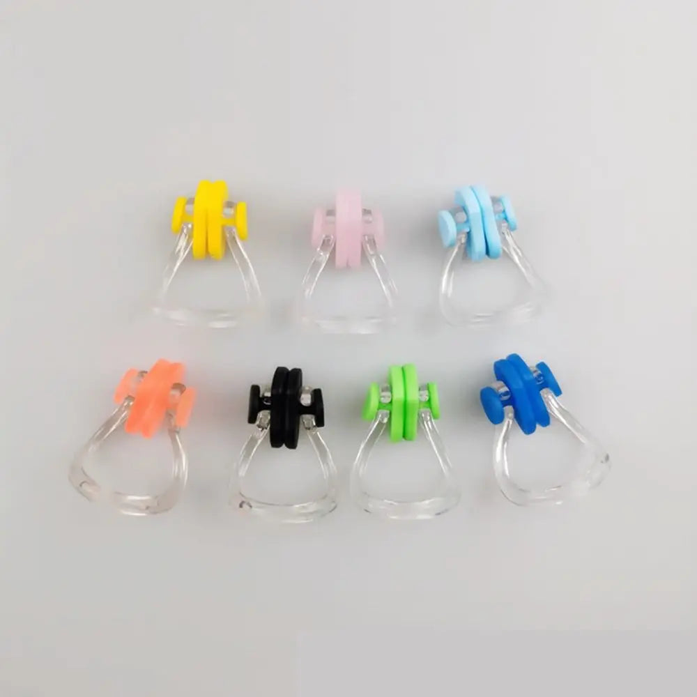 Soft Silicone Swim Nose Clips for Kids & Adults – 5pcs Swim Nose Clips PLUSH