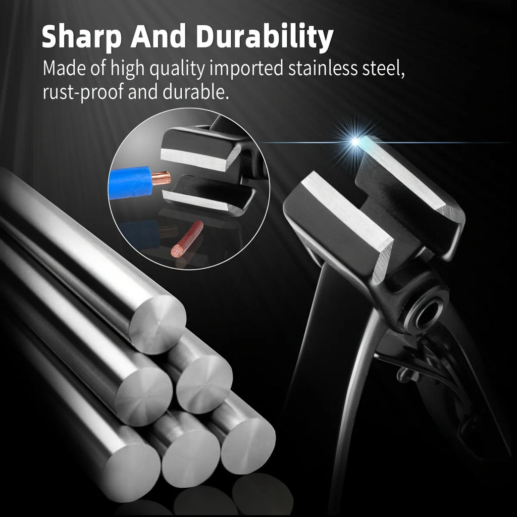 Heavy Duty Wide Jaw Nail Clipper – Alloy Blade & Storage Box Nail Clipper PLUSH
