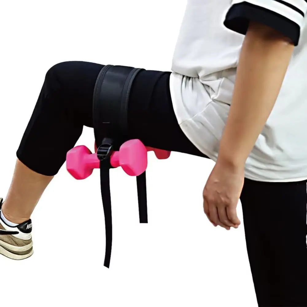 Adjustable Hip Thrust Belt – Non-Slip Dumbbell Booty Belt Hip Thrust Belt PLUSH