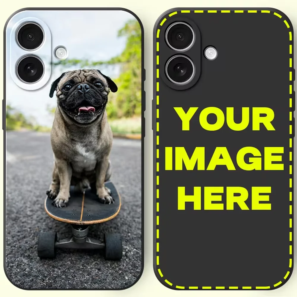 Custom Photo iPhone Case – Shockproof Silicone All Models Custom Phone Case PLUSH