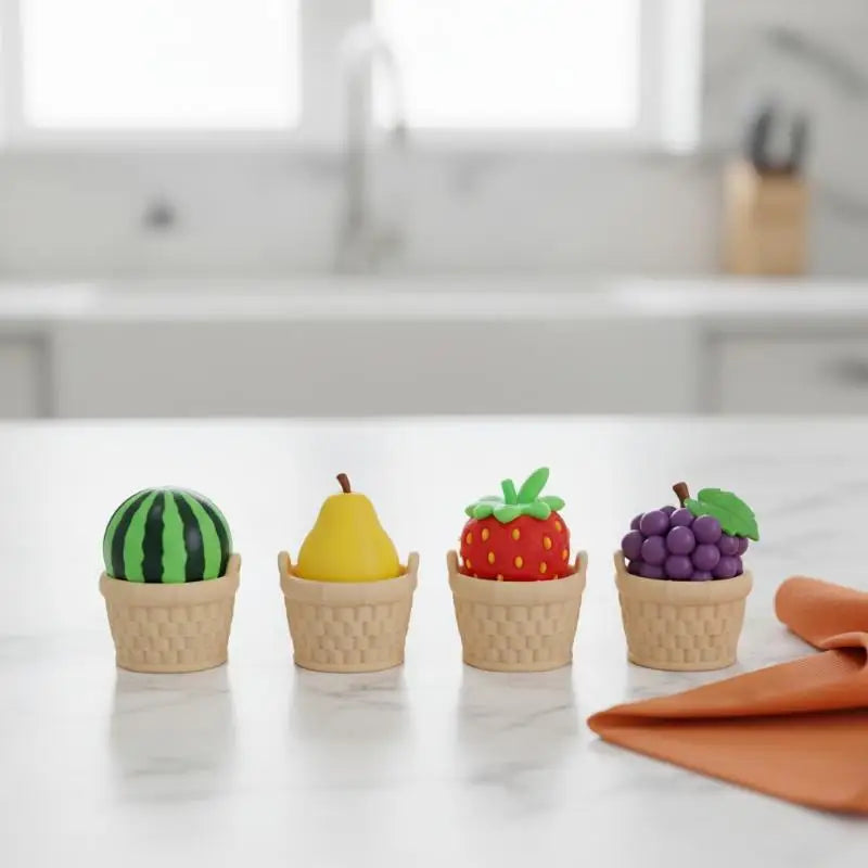 3D Printed Fruit Fidget Clicker Toy | Eco PLA | Kids & Adults Fidget Clicker Toy PLUSH