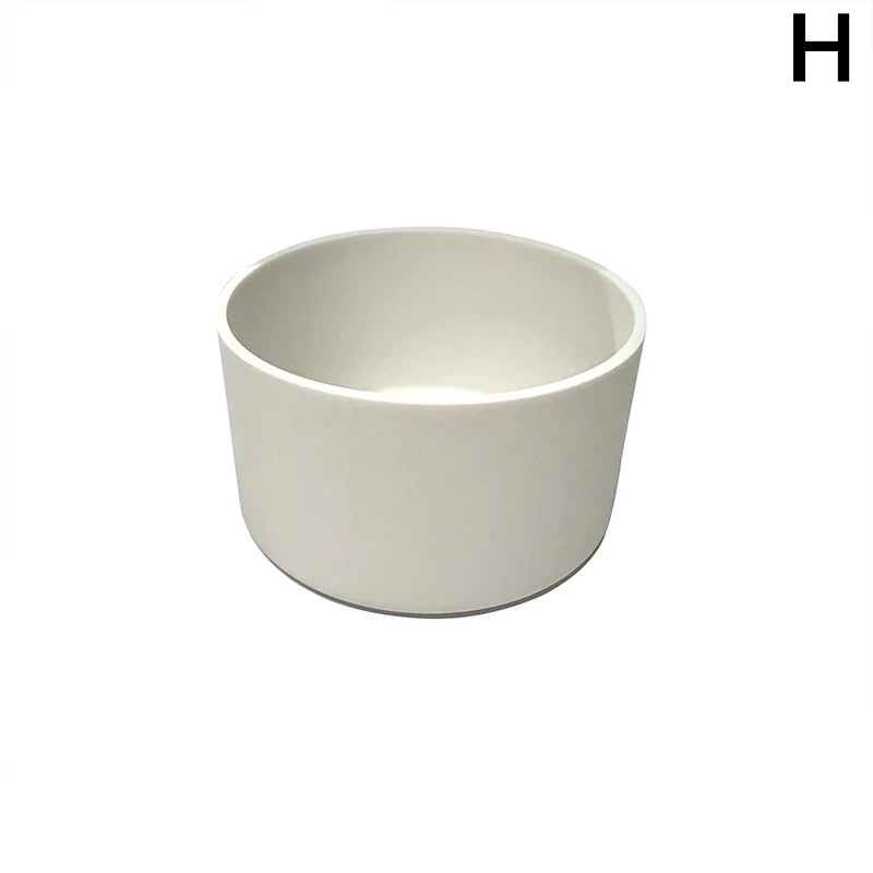 Silicone Cup Boot Bottom Cover for 40oz 30oz 20oz Tumblers Bottle Boot Sleeve PLUSH 9cm White