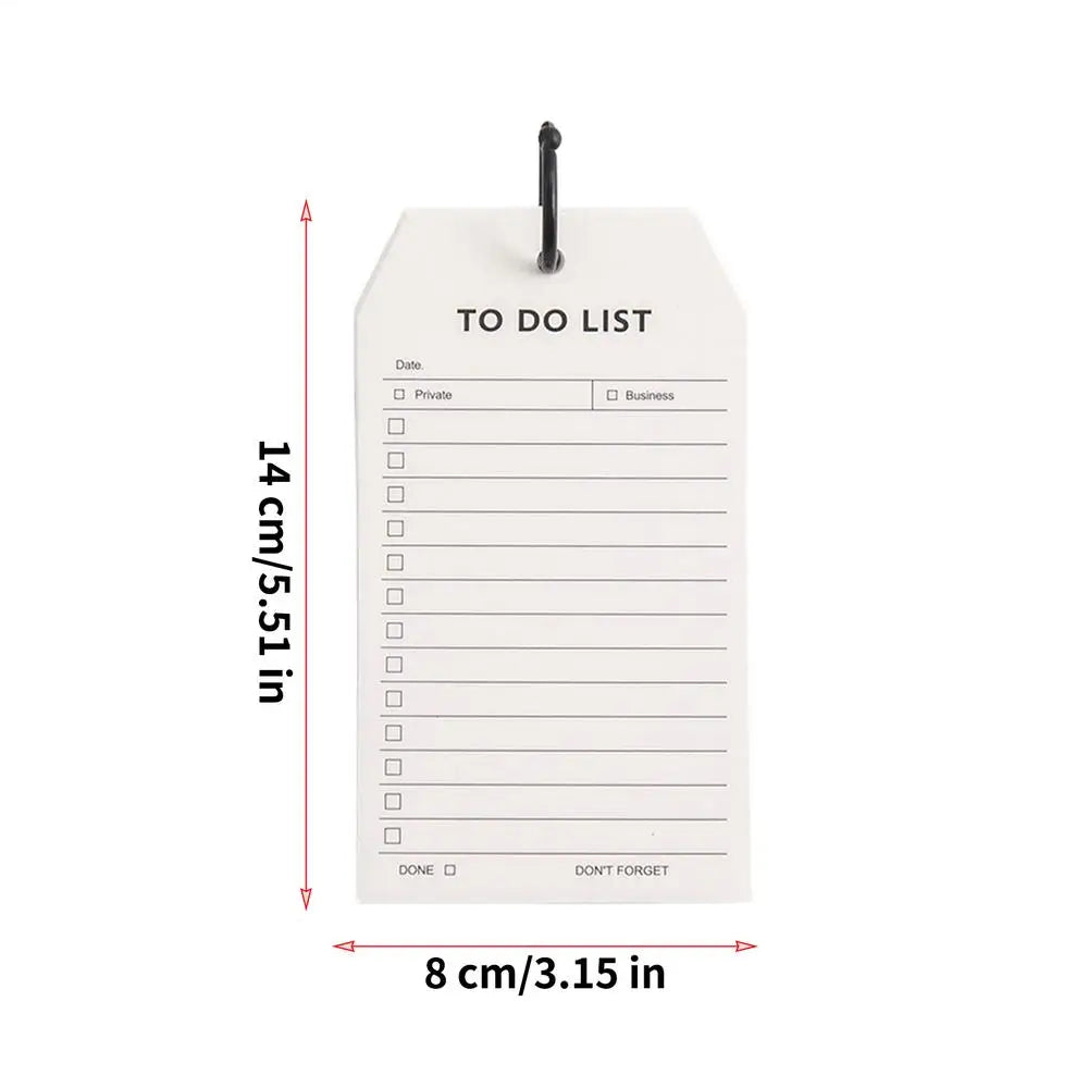 52-Sheet Cute To-Do List Memo Pad – Portable Mini Notepad Memo Notepad PLUSH 52 sheets