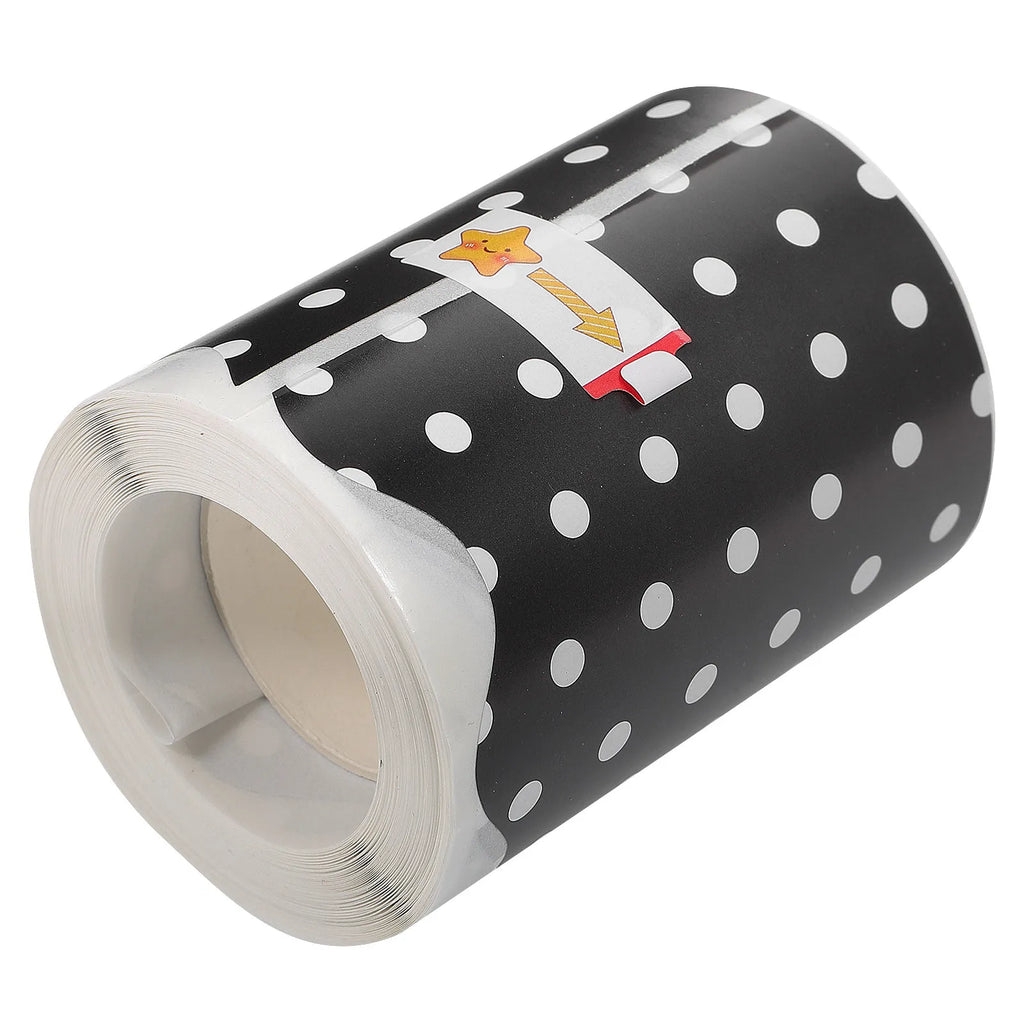 Polka Dot Border Sticker – Waterproof Adhesive Trim Roll Decorative Border Sticker PLUSH
