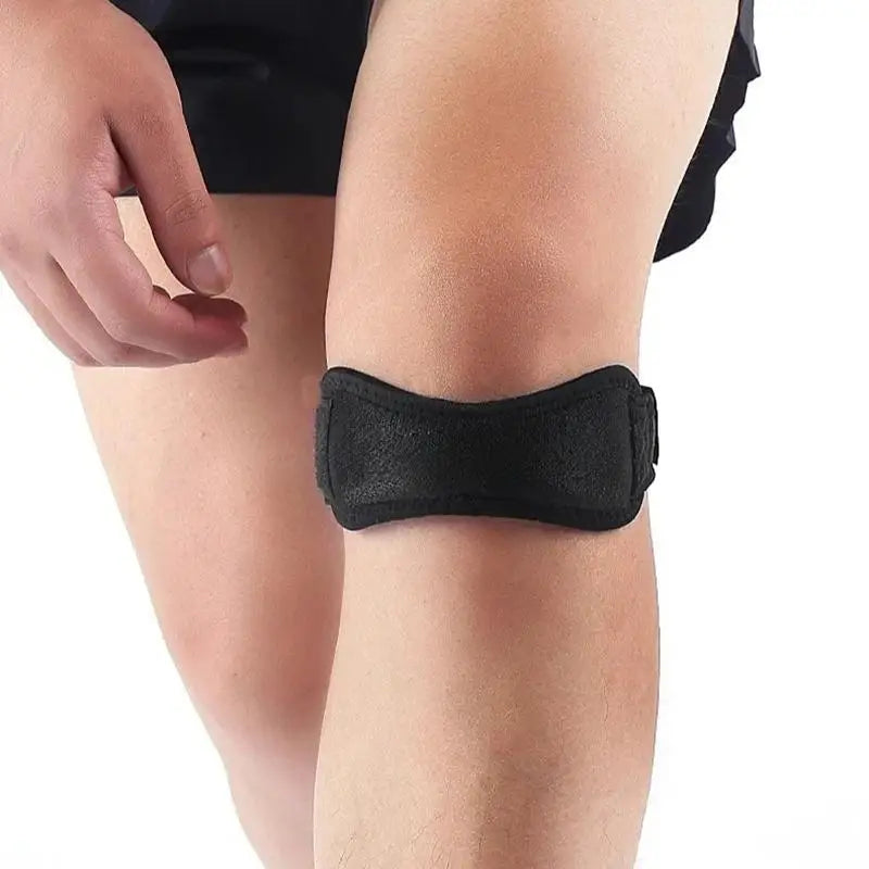 Adjustable Knee Strap Support Brace for Running & Sports Knee Support Strap PLUSH