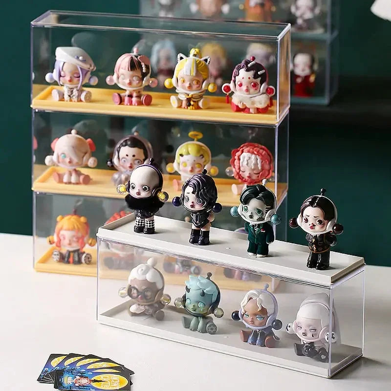 Stackable Acrylic Display Case for Anime Figures & Blind Boxes Acrylic Display Case PLUSH