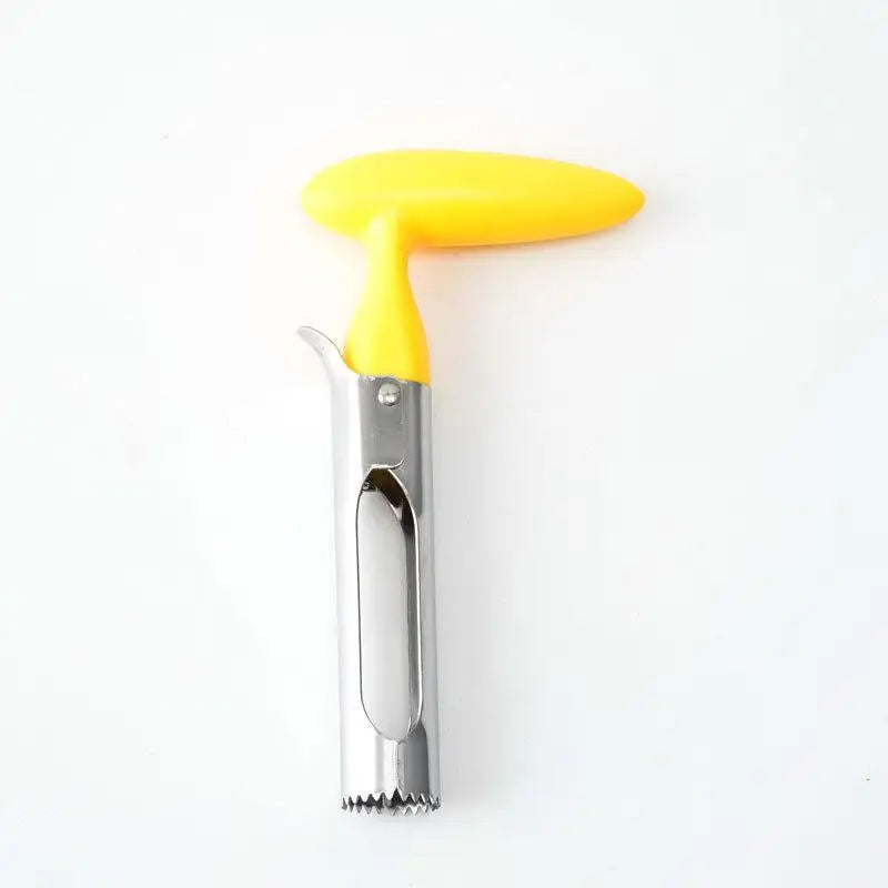 Stainless Steel Fruit Corer – Pineapple & Pear Core Remover Fruit Corer Tool PLUSH D