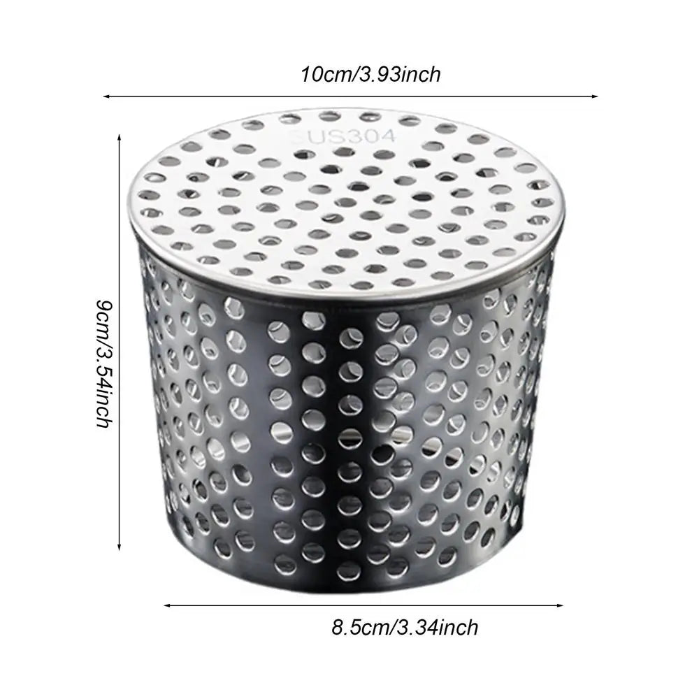 Stainless Steel Downspout Gutter Guard – Debris Filter 63–100mm Gutter Guard PLUSH 85 to 100mm