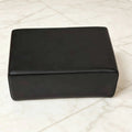 Pilates Auxiliary Box – Maple Wood Frame & Foam Padding Pilates Reformer Box PLUSH Black